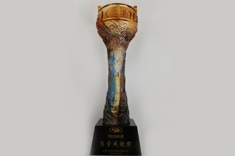 Quality Achievement Award（KUNMING YUNNEI POWER, 2020 ）